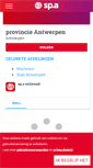 Mobile Screenshot of antwerpen.s-p-a.be